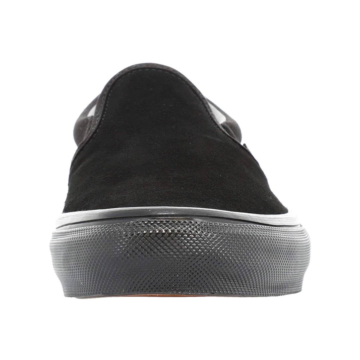 Man`s Sneakers Athletic Shoes Vans Skate Slip-on Black/Black