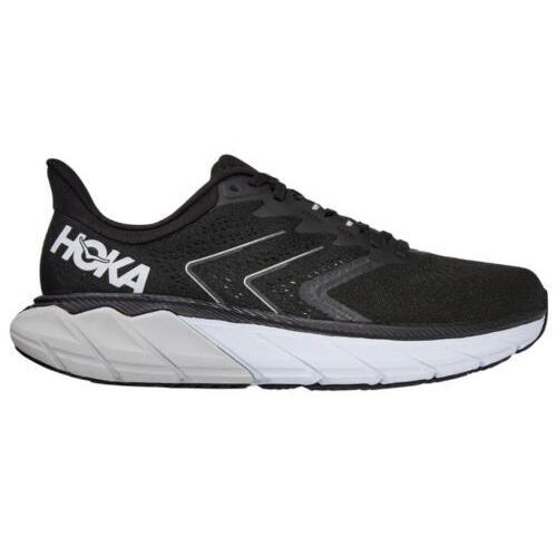 Hoka One One Arahi 5 Men`s Running Shoes Size 11 Black / White