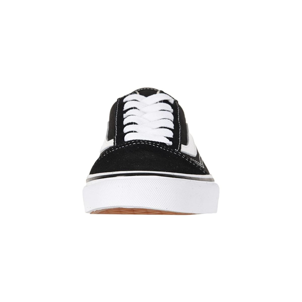 Unisex Sneakers Athletic Shoes Vans Old Skool Mule Black/True White