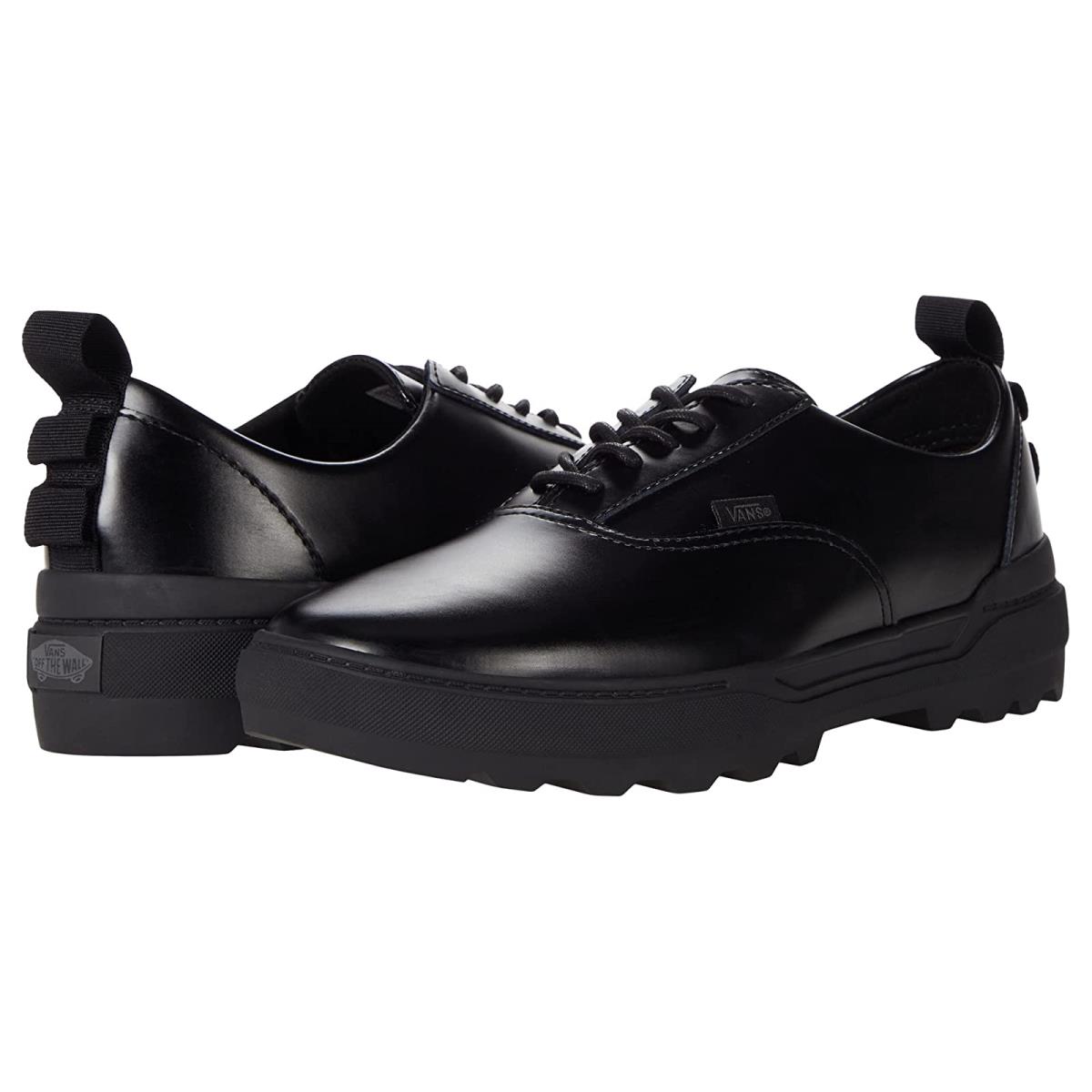 Unisex Sneakers Athletic Shoes Vans Colfax Low (Leather) Black/Black