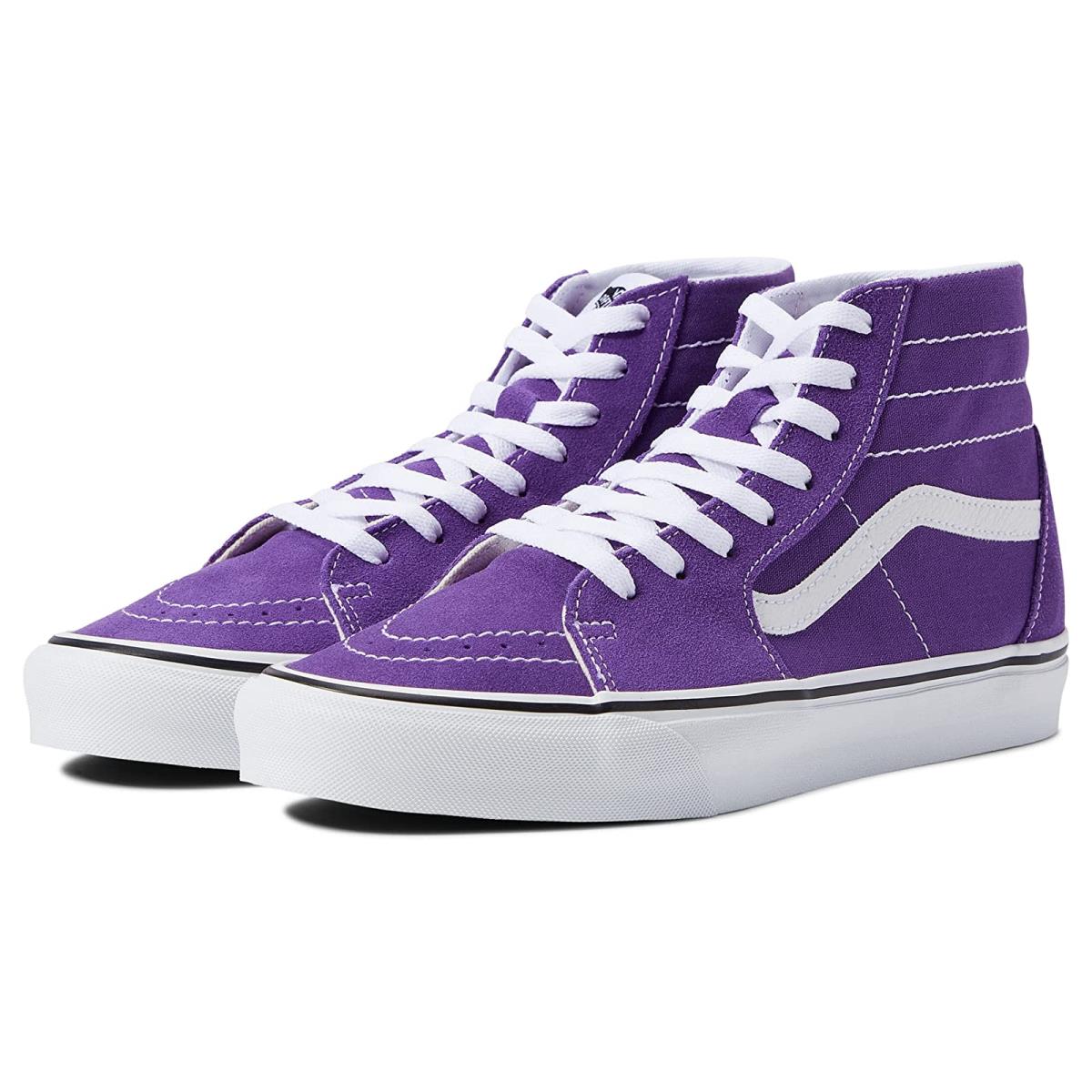 Unisex Sneakers Athletic Shoes Vans Sk8-Hi Tapered Color Theory Tillandsia Purple