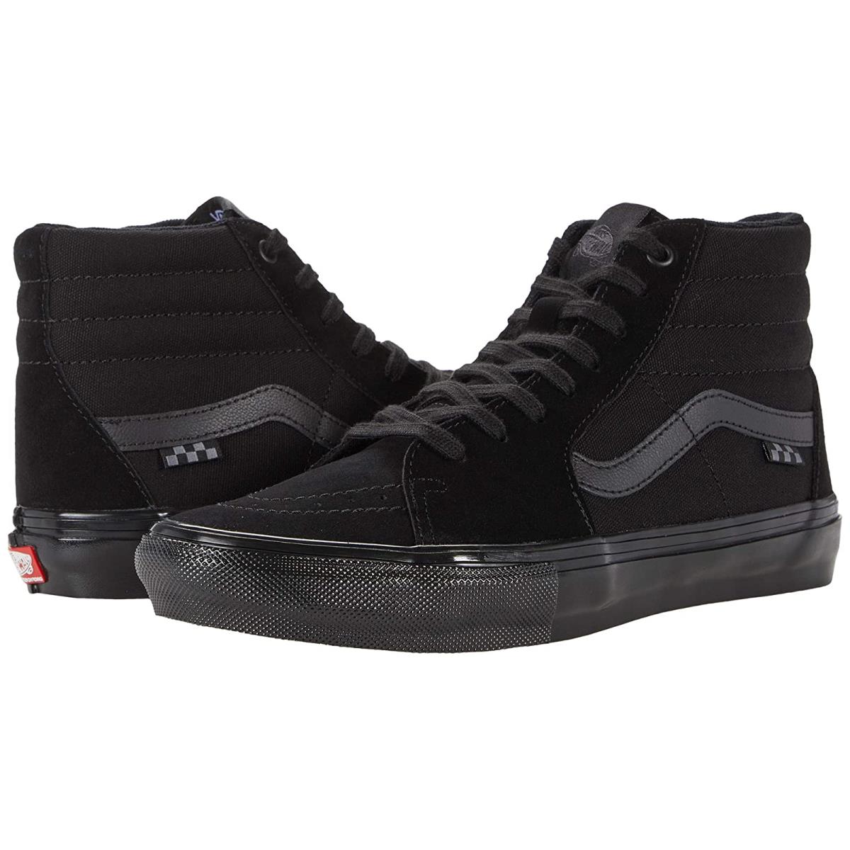 Man`s Sneakers Athletic Shoes Vans Skate SK8-Hi Black/Black