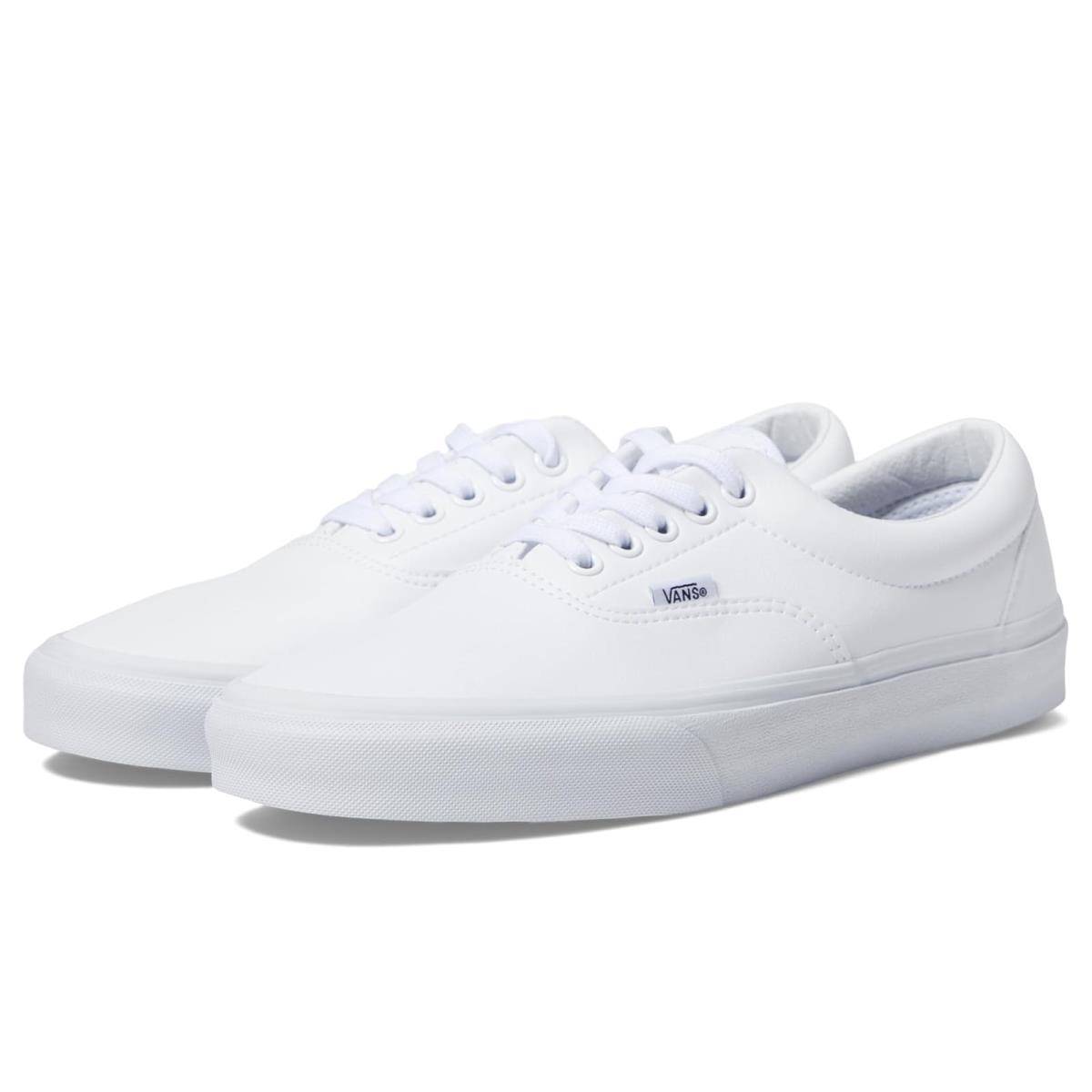 Unisex Sneakers Athletic Shoes Vans Era Core Classics (Classic Tumble) True White