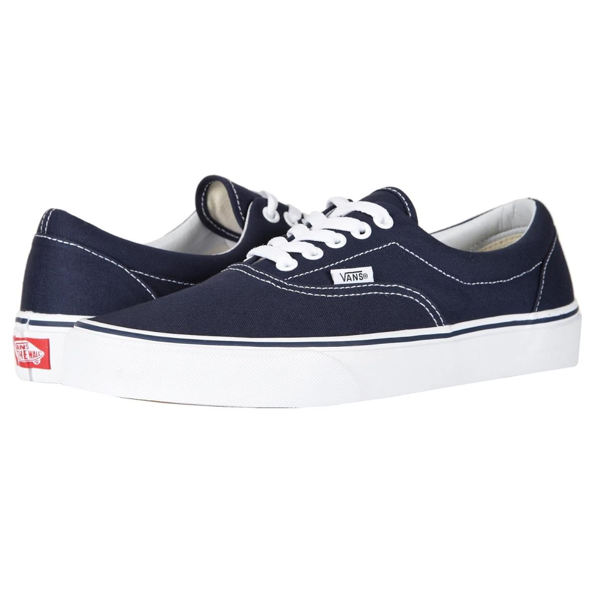 Unisex Sneakers Athletic Shoes Vans Era Core Classics Navy