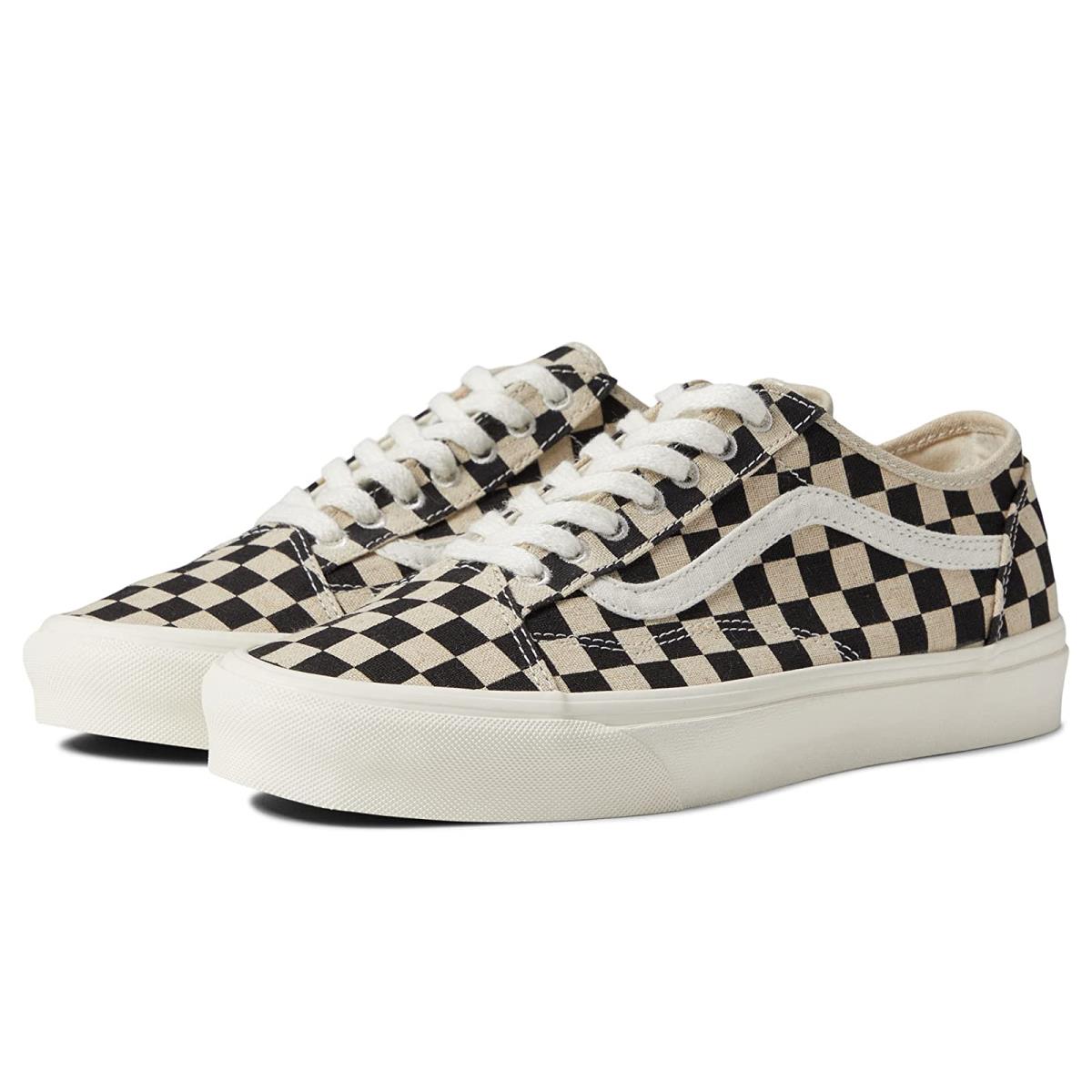 Unisex Sneakers Athletic Shoes Vans Old Skool Tapered Eco Theory Checkerboard