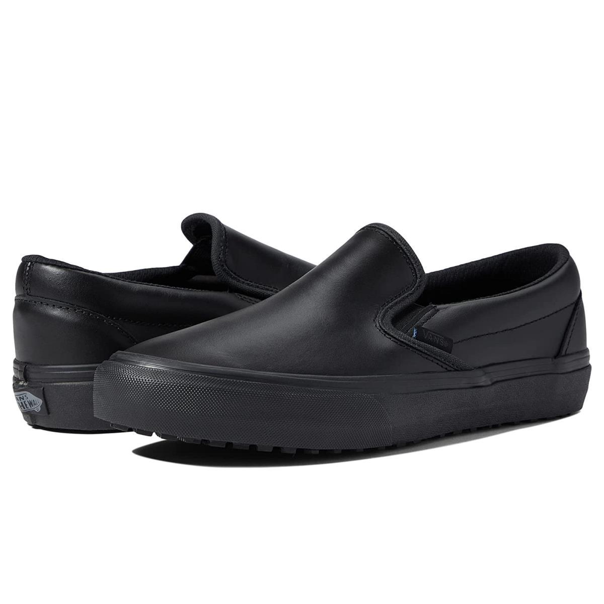 Unisex Shoes Vans Made For The Makers Classic Slip-on UC (Leather) Black/Black