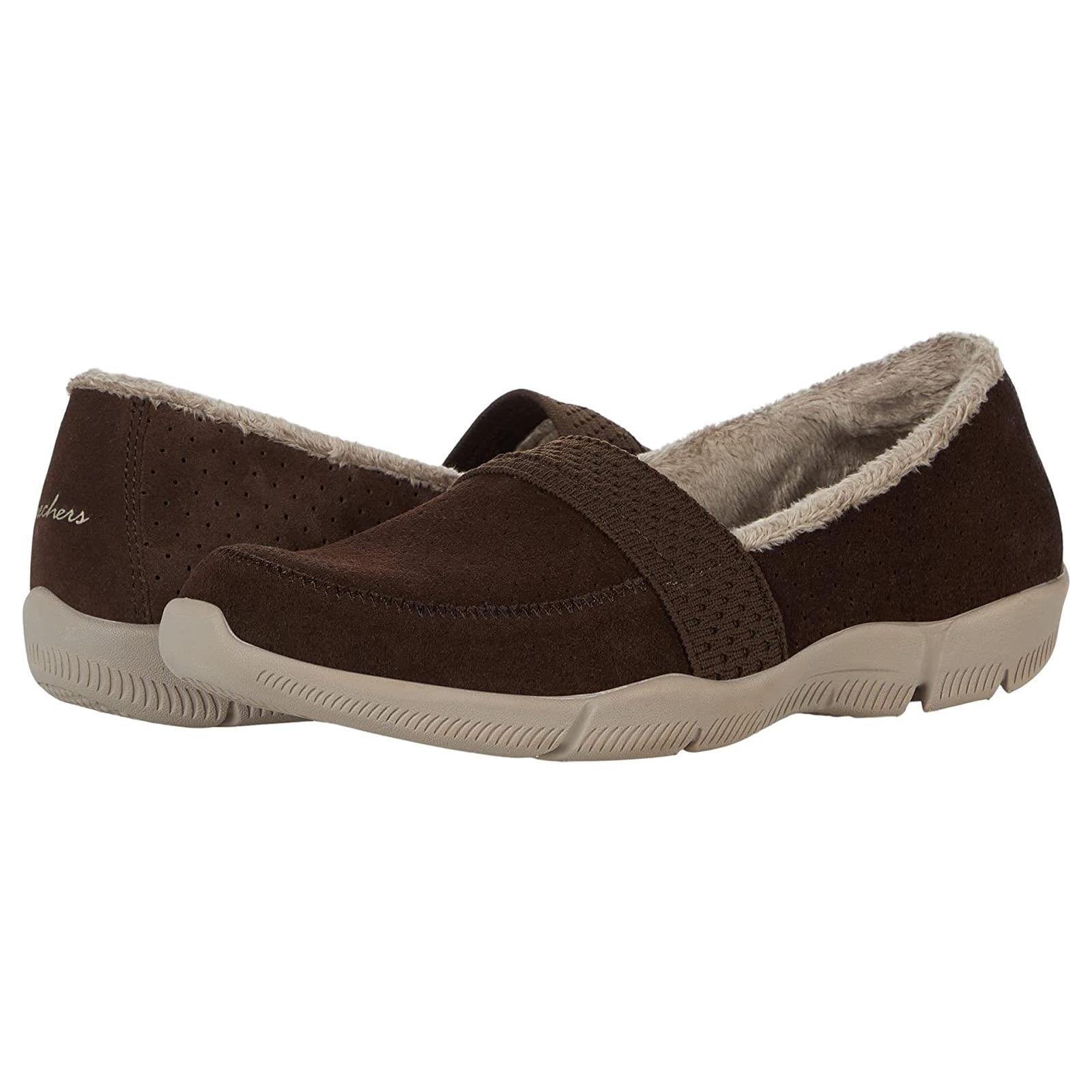 Woman`s Sneakers Athletic Shoes Skechers Be - Lux Chocolate