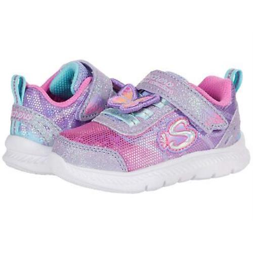 Girl`s Shoes Skechers Kids Sport - Comfy Flex 2.0 302713N Toddler/little Kid
