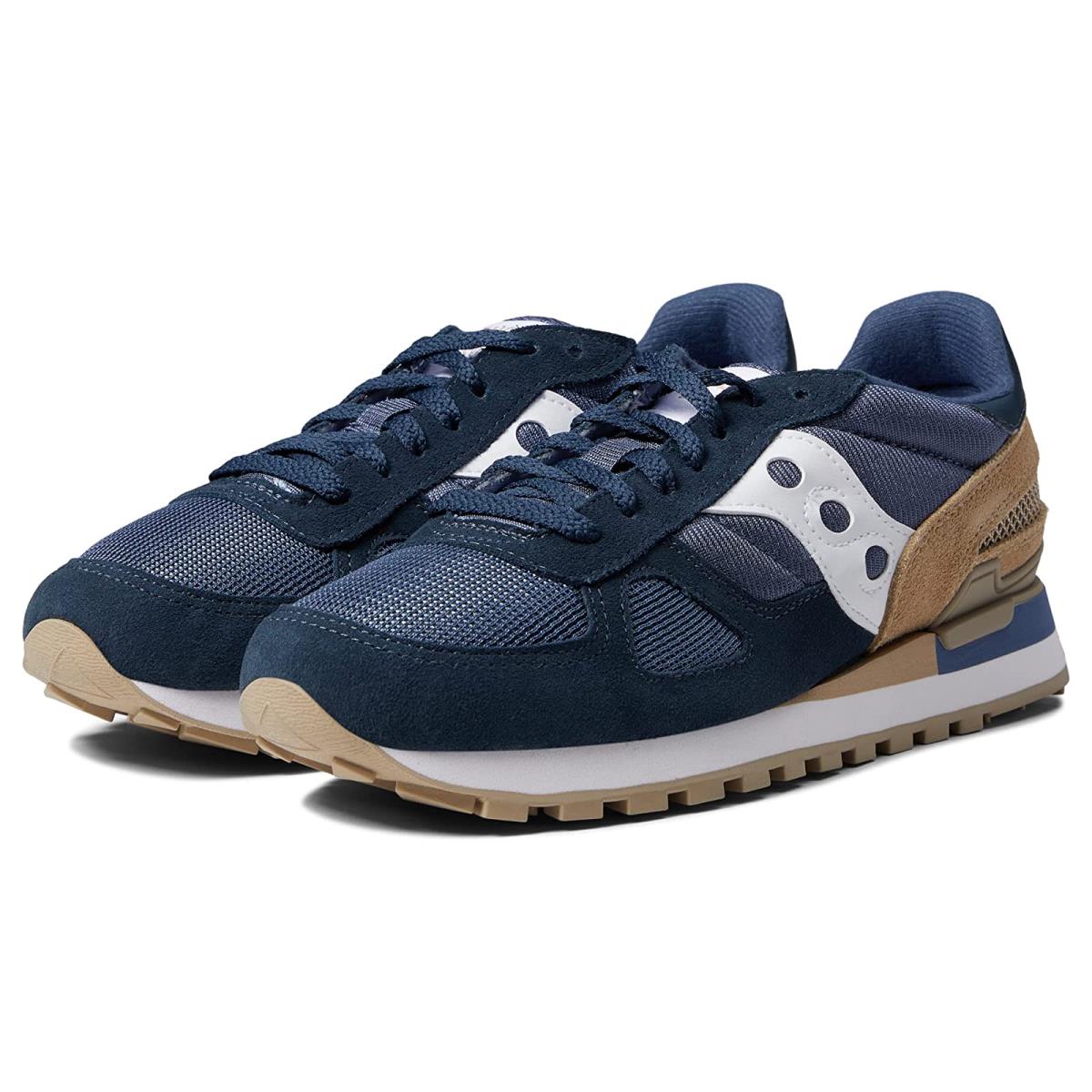 Unisex Sneakers Athletic Shoes Saucony s Shadow Navy/Sand