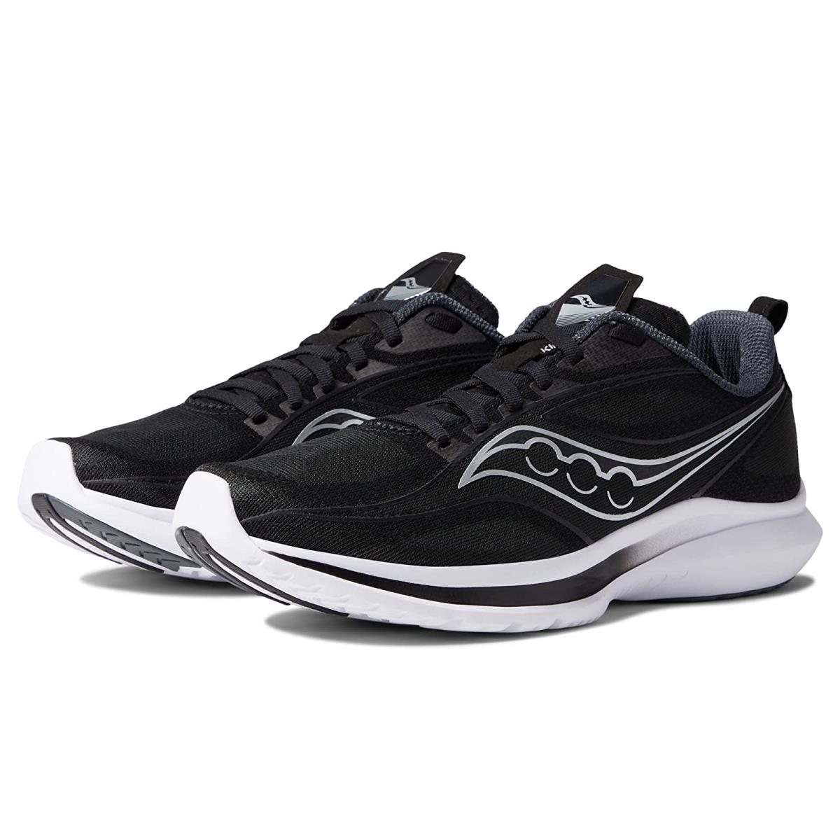 Woman`s Sneakers Athletic Shoes Saucony Kinvara 13 Black/Silver