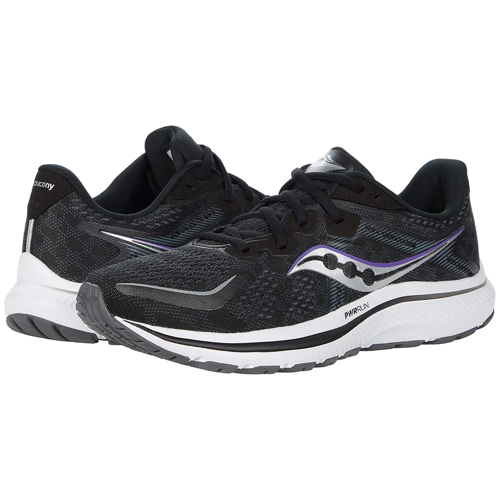 Woman`s Sneakers Athletic Shoes Saucony Omni 20 Black/White