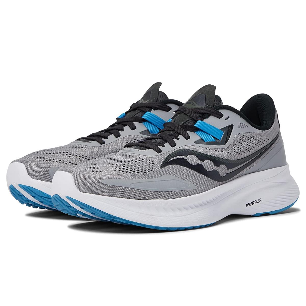 Man`s Sneakers Athletic Shoes Saucony Guide 15 Alloy/Topaz