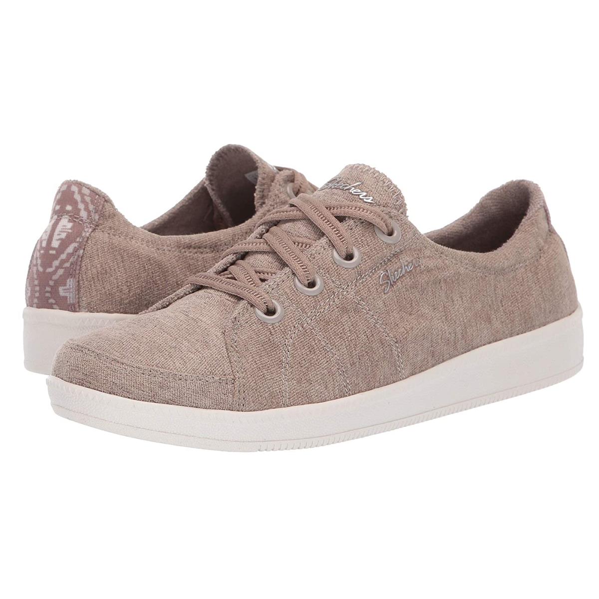 Woman`s Sneakers Athletic Shoes Skechers Madison Ave - Inner City Taupe