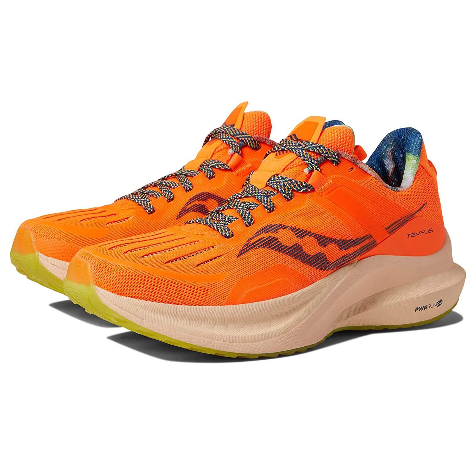 Woman`s Sneakers Athletic Shoes Saucony Tempus Campfire Story
