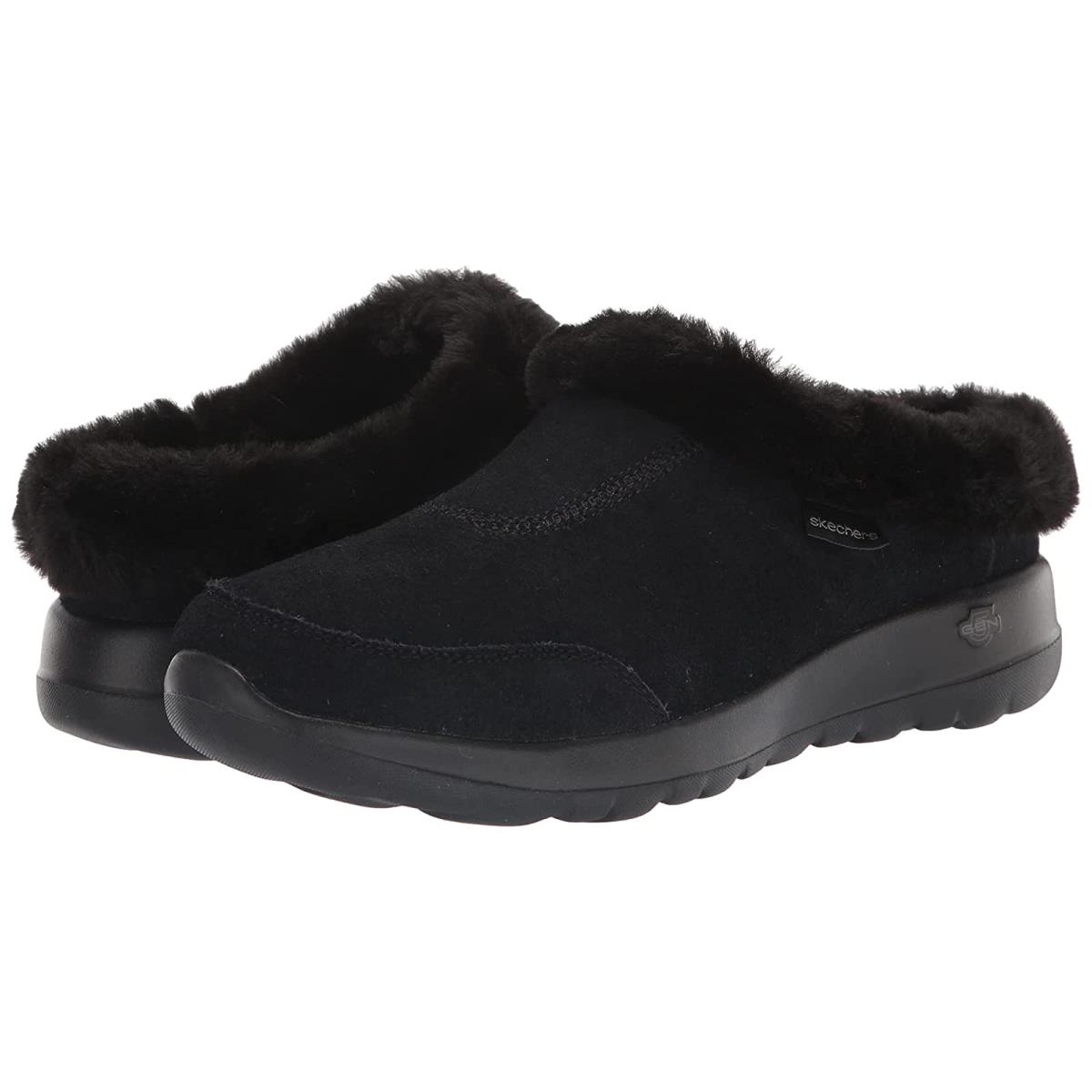 Woman`s Sneakers Athletic Shoes Skechers Performance On-the-go Joy - Cozy Black