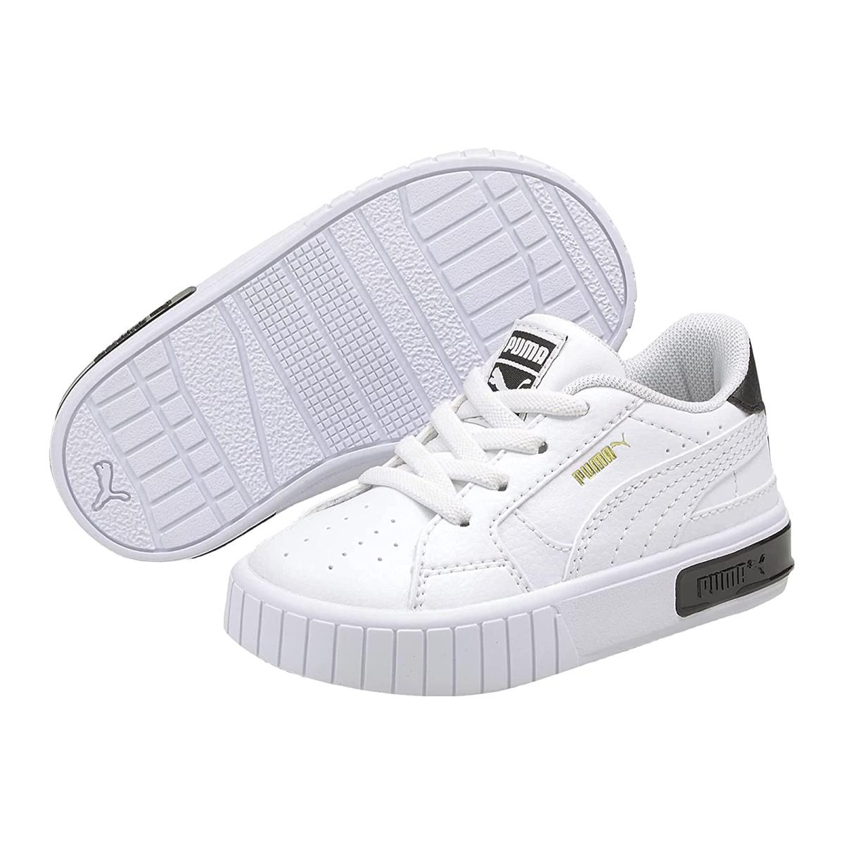 Girl`s Sneakers Athletic Shoes Puma Kids Cali Star AC Toddler Puma White/Puma Black