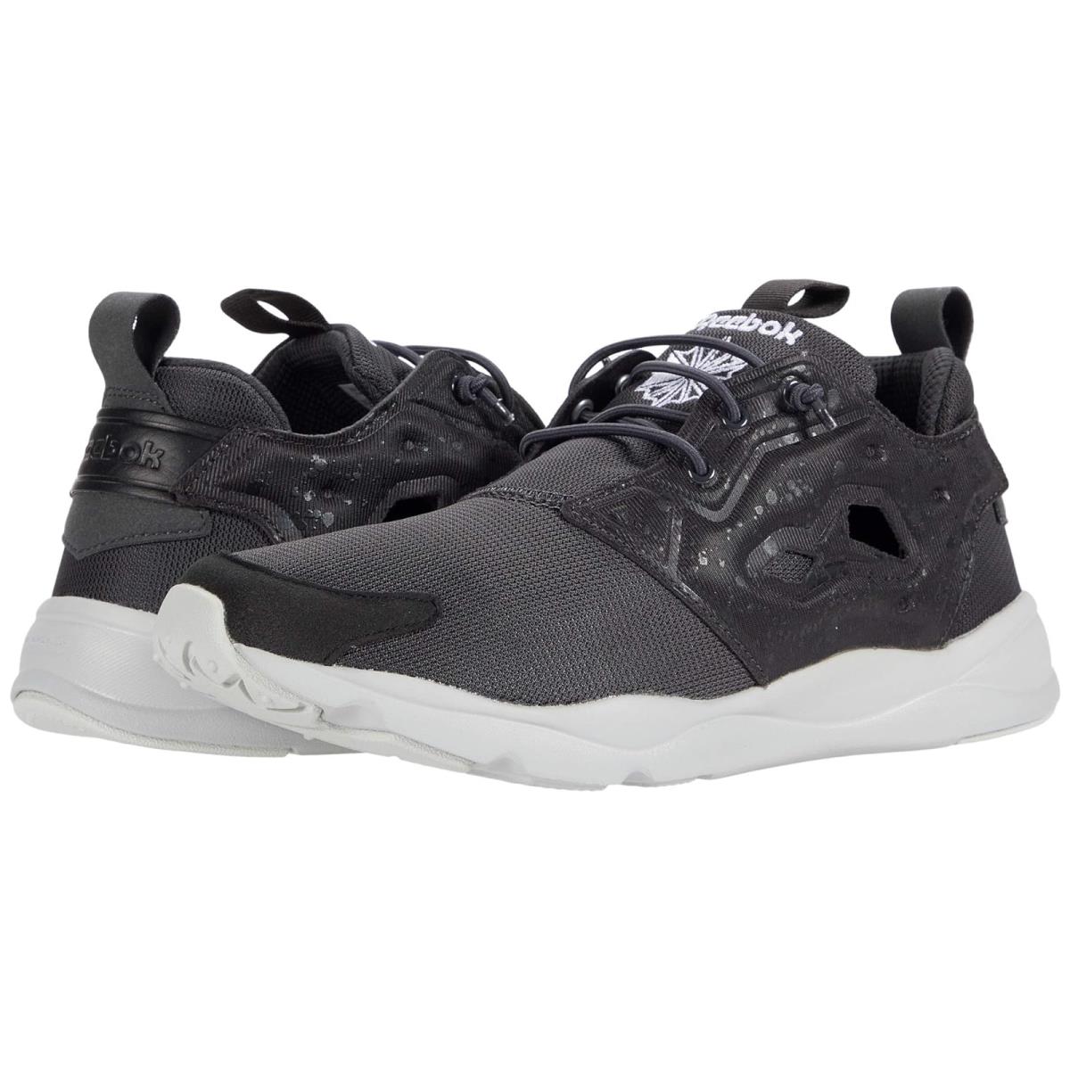 Man`s Sneakers Athletic Shoes Reebok Furylite SP AQ9954 Coal/Black/Steel/White
