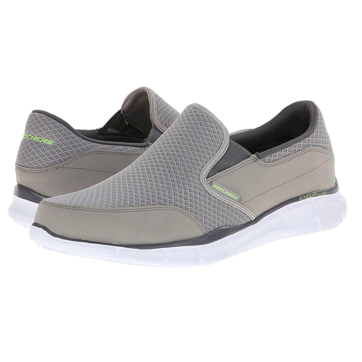 Man`s Sneakers Athletic Shoes Skechers Equalizer Persistent Gray