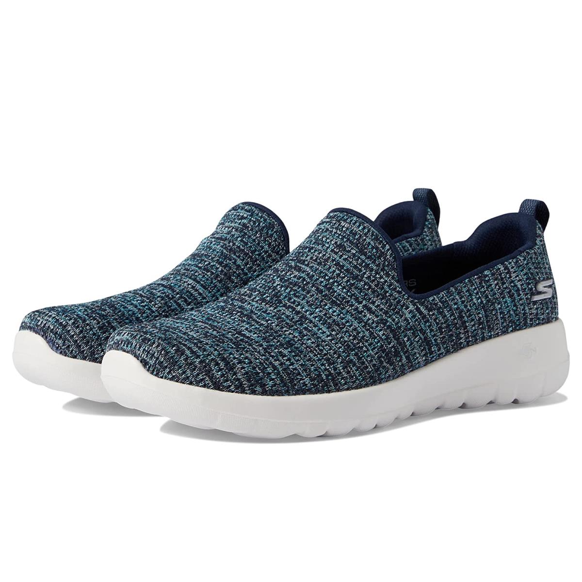 Woman`s Sneakers Athletic Shoes Skechers Performance Go Walk Joy - Everly Navy/Multi