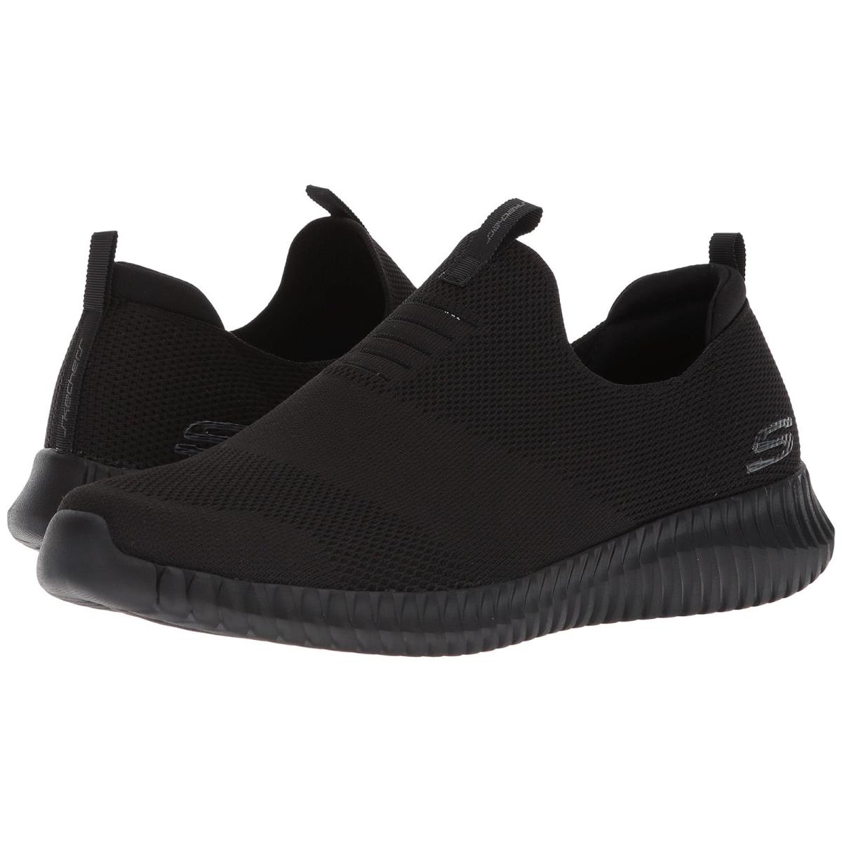 Man`s Sneakers Athletic Shoes Skechers Elite Flex - Wasik Black