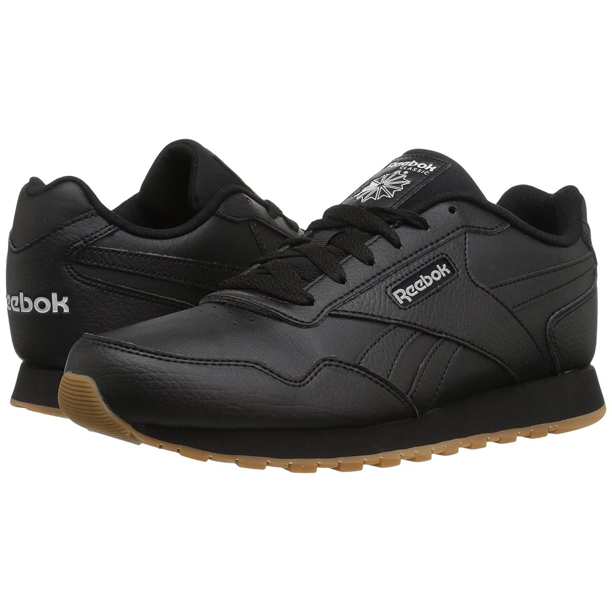 Woman`s Sneakers Athletic Shoes Reebok Classic Harman Run Black/Steel/Gum