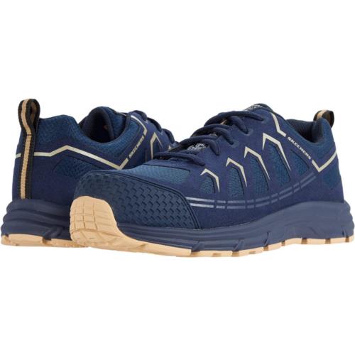 Skechers shoes  - Navy Tan 3
