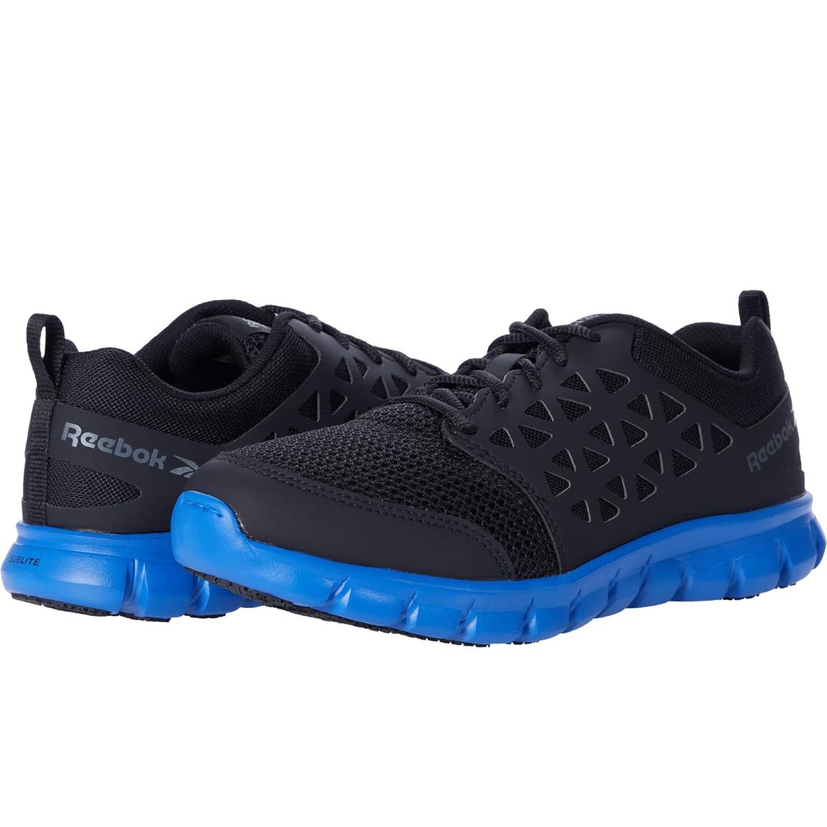 Man`s Shoes Reebok Work Day One Safety Sublite 2.0 EH Soft Toe Black