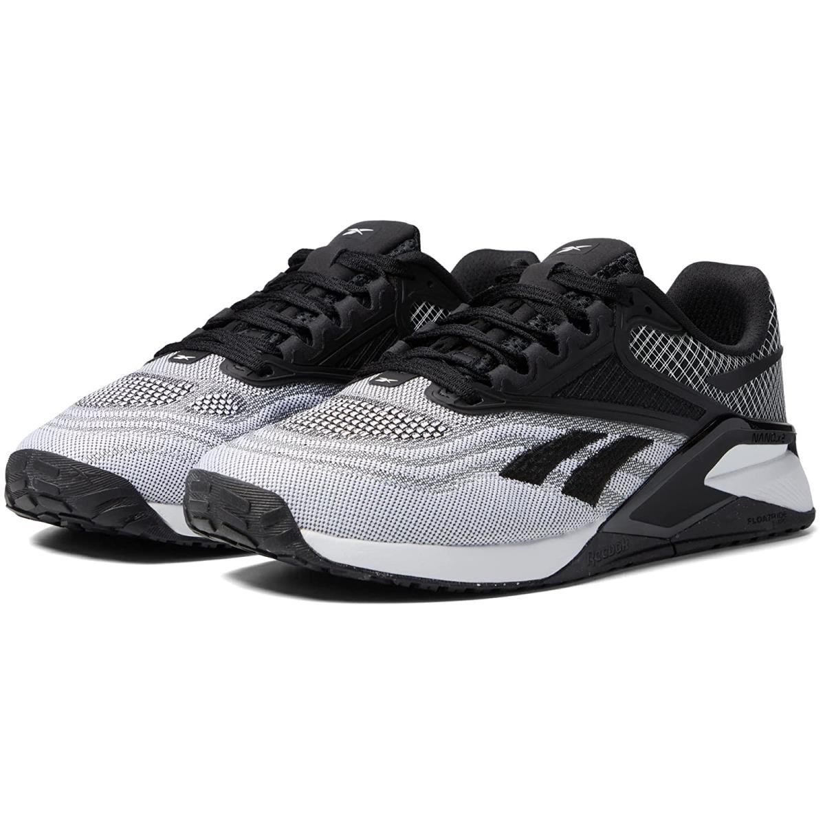 Woman`s Sneakers Athletic Shoes Reebok Nano X2 White/Black/Pure Grey
