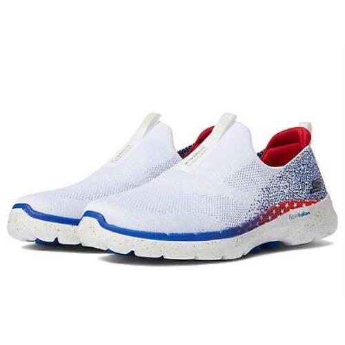 Woman`s Shoes Skechers Performance Go Walk 6 - Star Bright