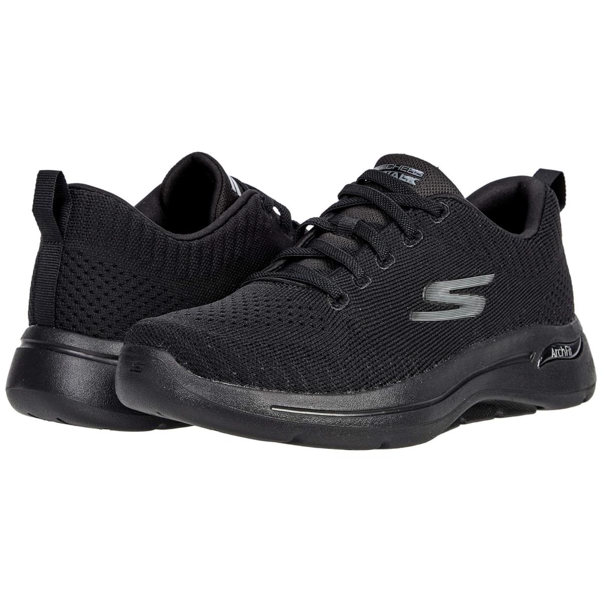 Man`s Shoes Skechers Performance Go Walk Arch Fit - 216126 Black