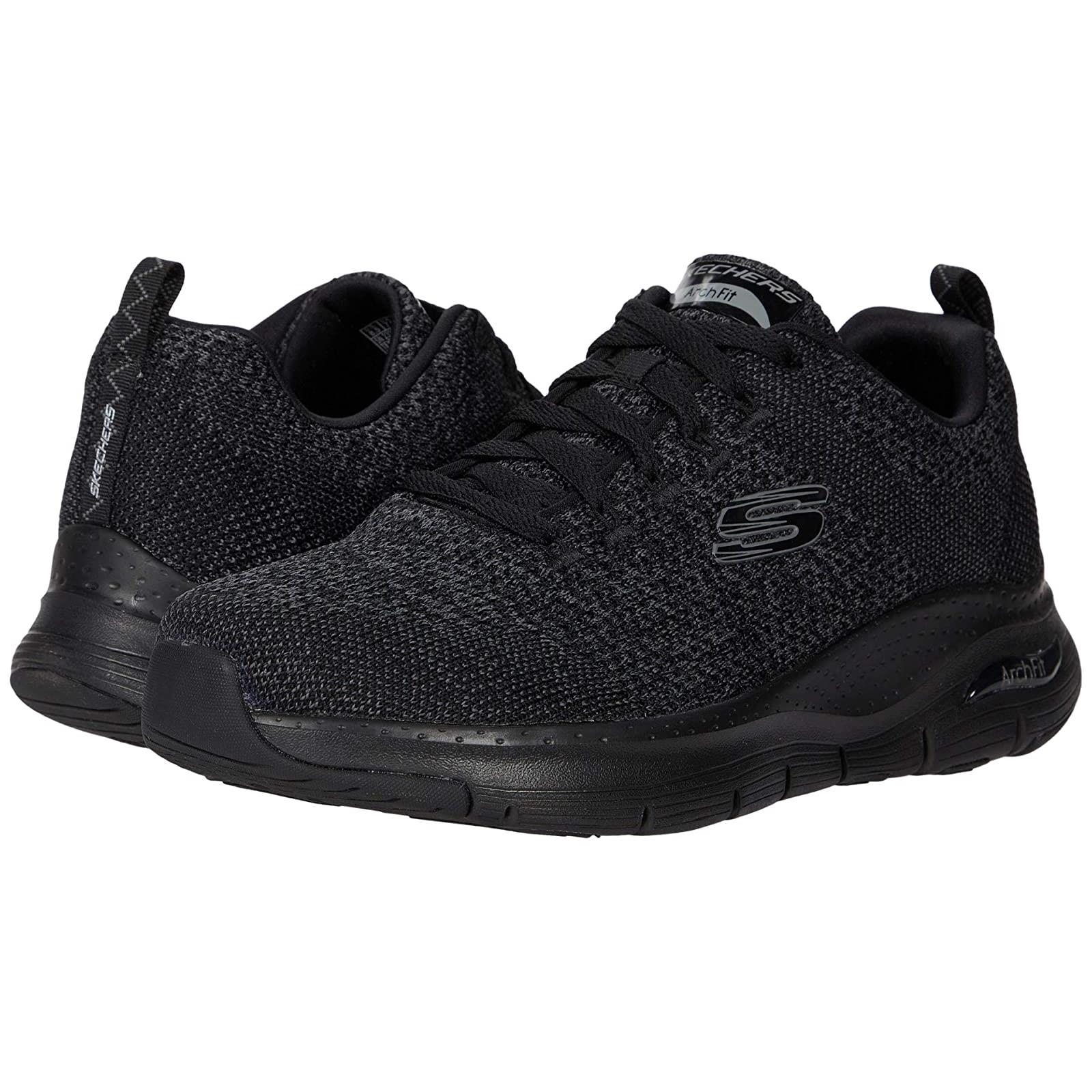 Man`s Sneakers Athletic Shoes Skechers Arch Fit Paradyme Black/Black