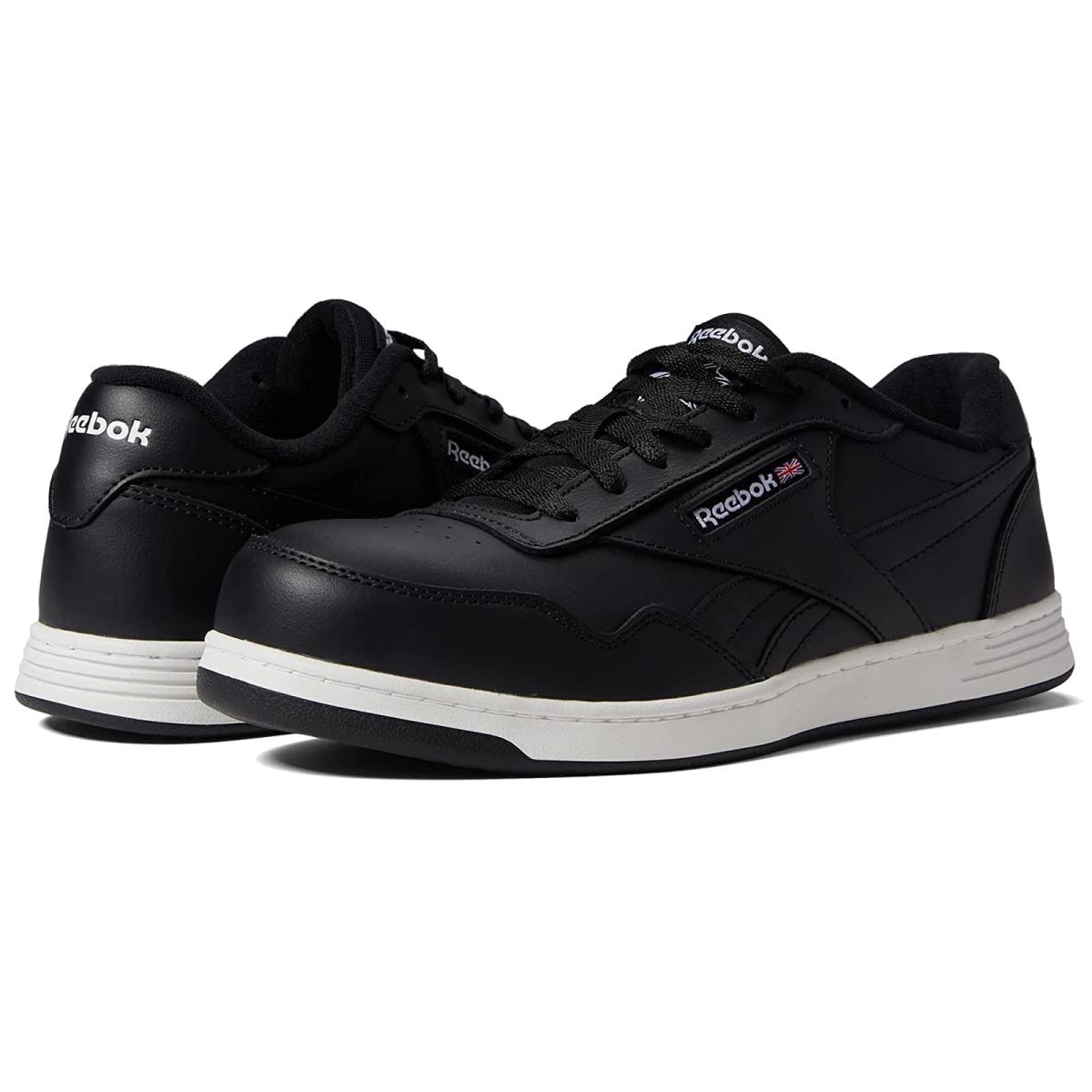 Man`s Sneakers Athletic Shoes Reebok Work Club Memt Work SD10 Comp Toe Black/White