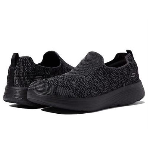 Woman`s Shoes Skechers Performance Max Cushioning Lite - Knit Slip-on