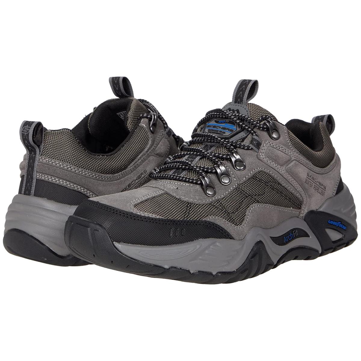 Man`s Sneakers Athletic Shoes Skechers Arch Fit Recon - Harbin Grey