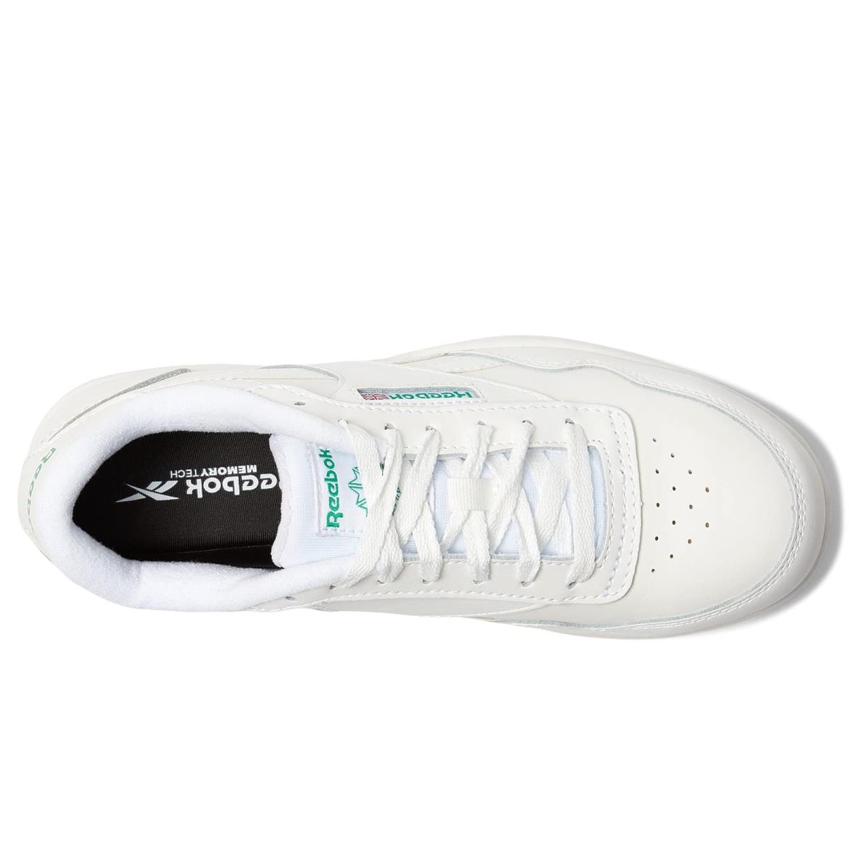 Woman`s Sneakers Athletic Shoes Reebok Work Club Memt Work EH Comp Toe - White/Green