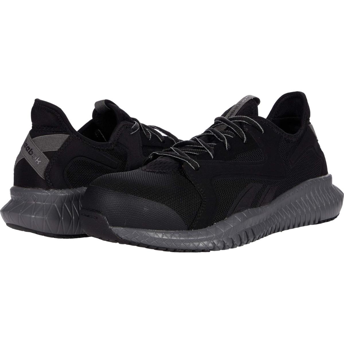 Man`s Sneakers Athletic Shoes Reebok Work Flexagon 3.0 Work SD - Black/Grey