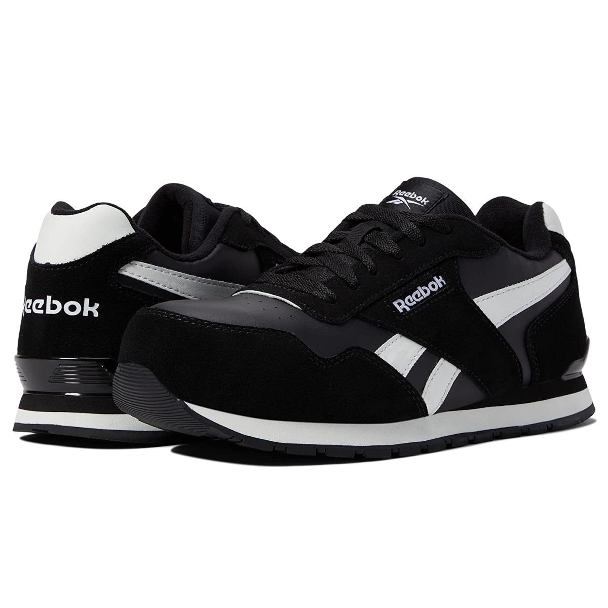 Man`s Sneakers Athletic Shoes Reebok Work Harman Work SD10 Comp Toe Black/White