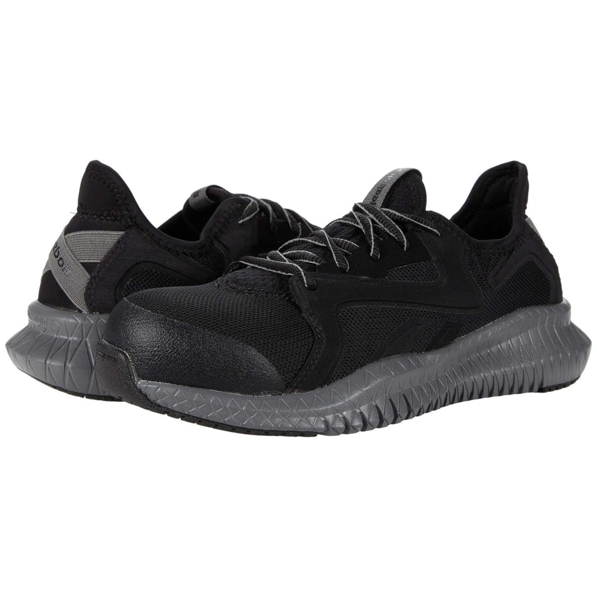 Woman`s Sneakers Athletic Shoes Reebok Work Flexagon 3.0 Work SD Black/Grey