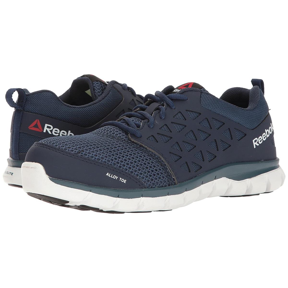 Man`s Sneakers Athletic Shoes Reebok Work Sublite Cushion Work SD Navy