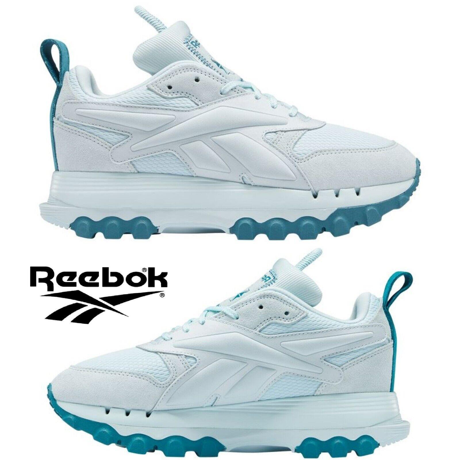Reebok Classic Leather Cardi V2 Women`s Casual Shoes Sport Sneakers Blue