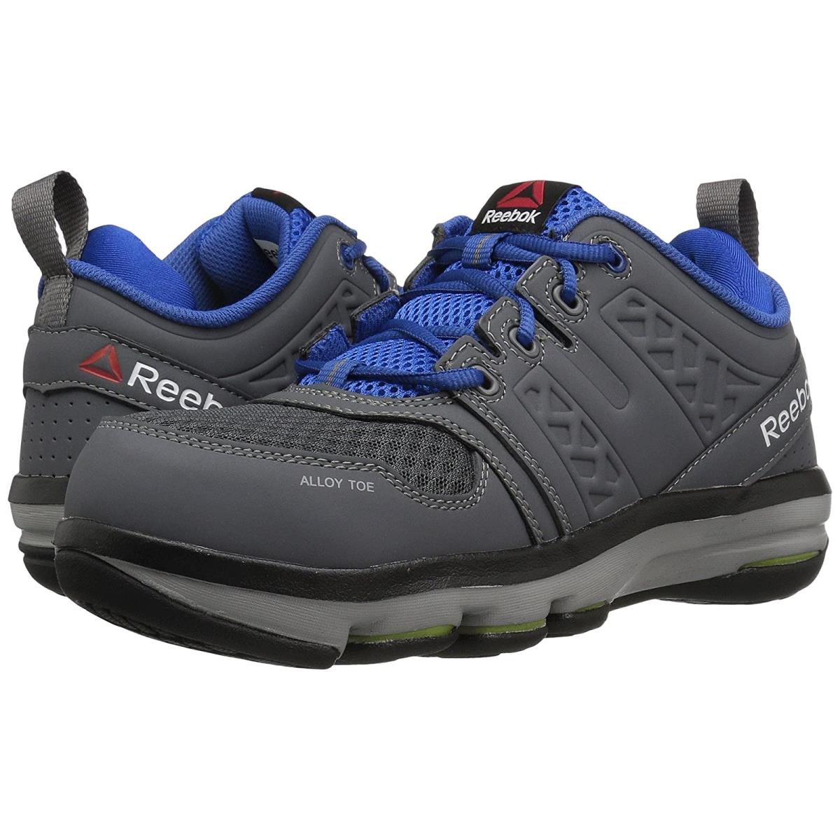 Man`s Sneakers Athletic Shoes Reebok Work Dmx Flex Work Grey/Blue