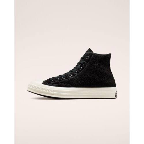 Converse Chuck 70 172005C Men`s Black Sherpa Sneaker Shoes Size US 6 HS1282