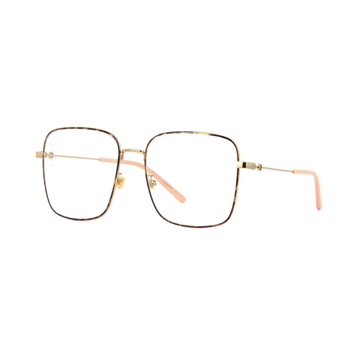 Gucci GG0445O Light Havana Gold 003 WS Eyeglasses