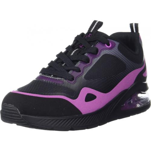 Skechers Womens Uno 2-Mad Air Athletic and Training Shoes Black 10