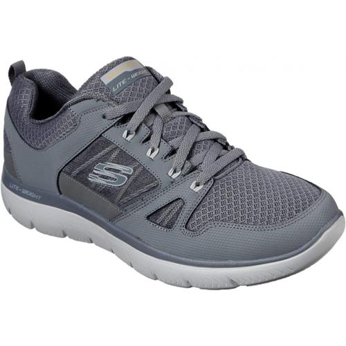 Skechers - Mens Summits - World Shoes Size: 9.5 M US Color: Charcoal