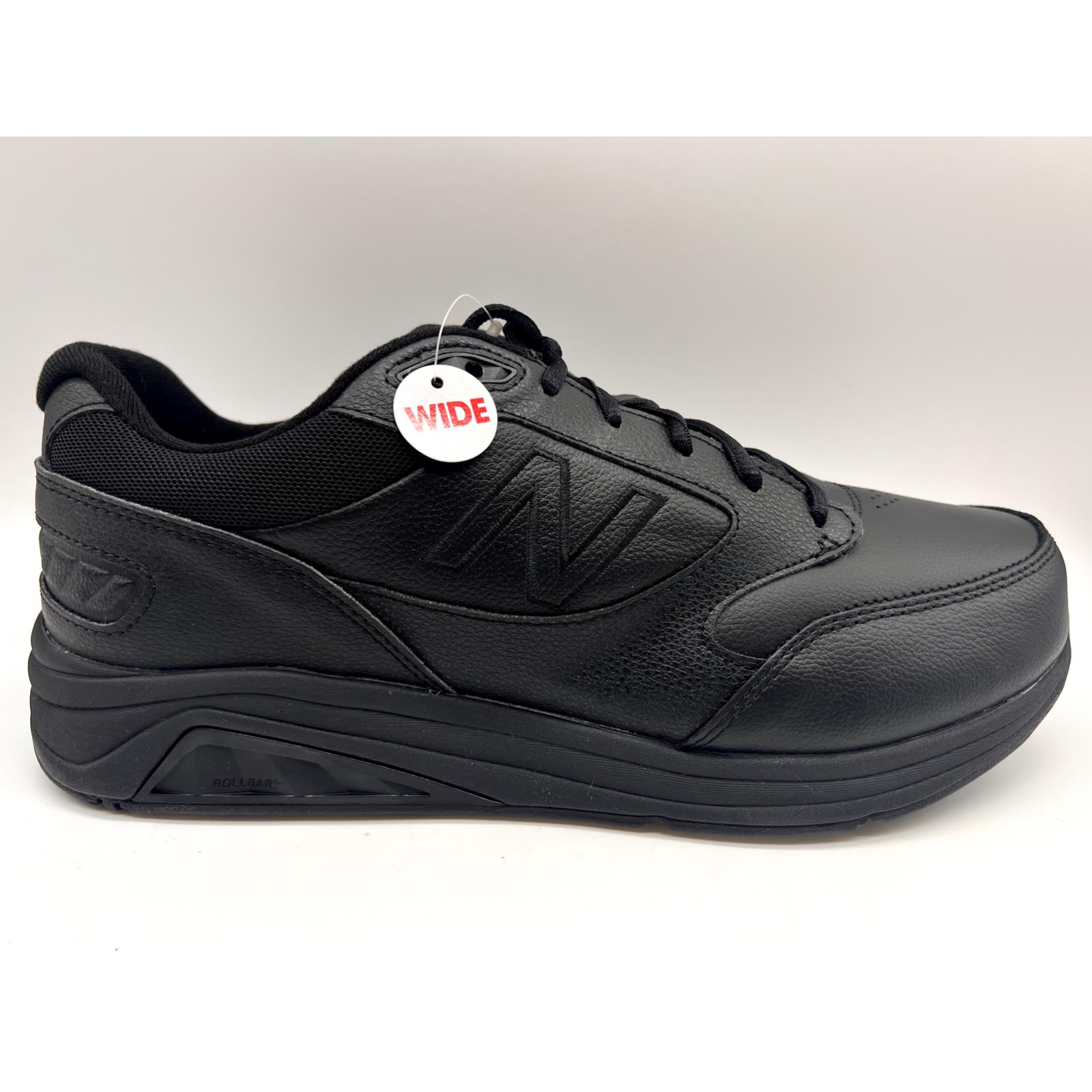 Mens Balance MW928BK3 Walking Sneaker Shoe SZ 12.5 Wide In Black