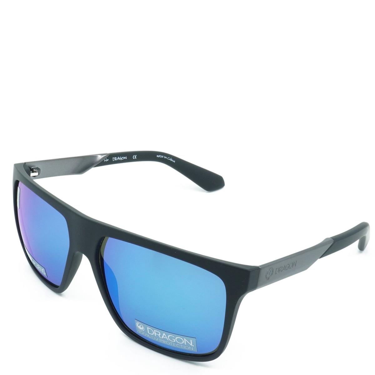 45037-003 Mens Dragon Alliance Vinyl LL Ion Sunglasses - Frame: Black