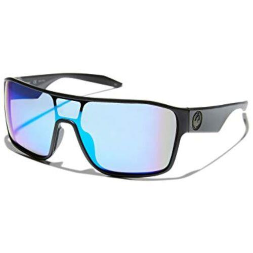 Dragon DR Tolm LL Ion 040 Matte Black Sunglasses with Blue Ion Luma Lens - Matte Black/Ll Blue Ion, Frame: Black, Lens: Blue