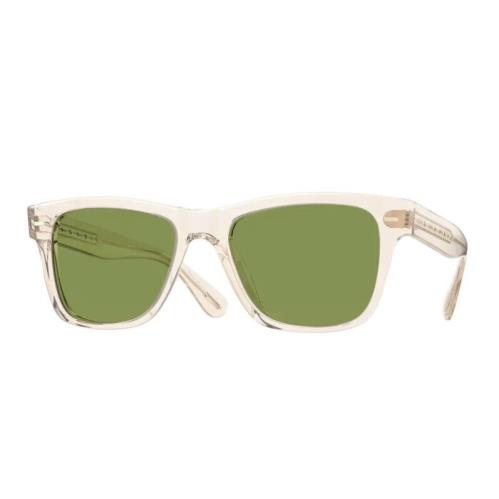 Oliver Peoples 0OV5393SF Oliver Sun-f 109452 Buff/green Men`s Sunglasses