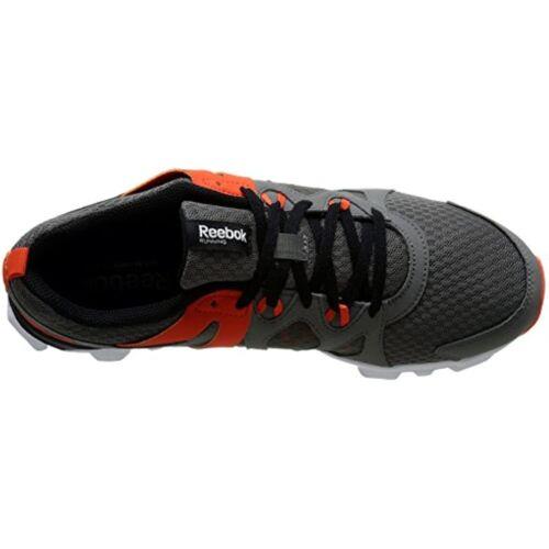 Reebok shoes Hexaffect Run - Medium Grey/Ultima Orange/Black/White 3